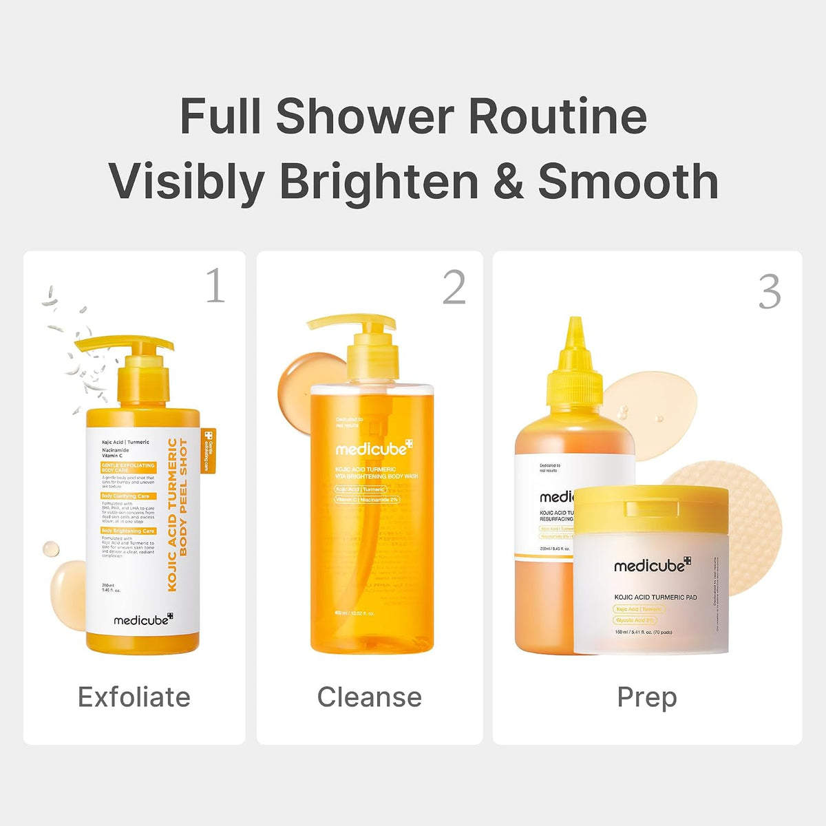 Kojic Acid Turmeric Brightening Body Wash