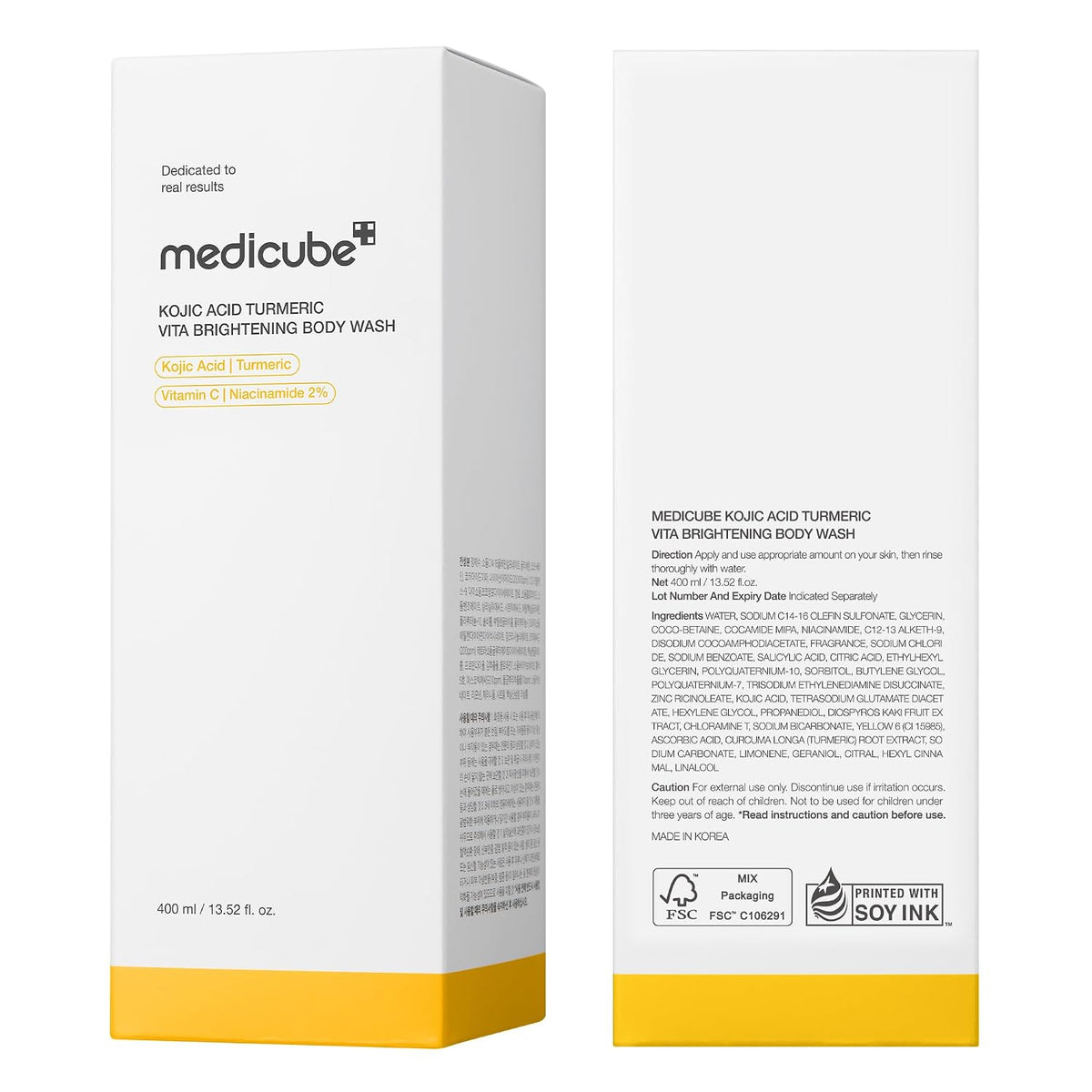 Kojic Acid Turmeric Brightening Body Wash