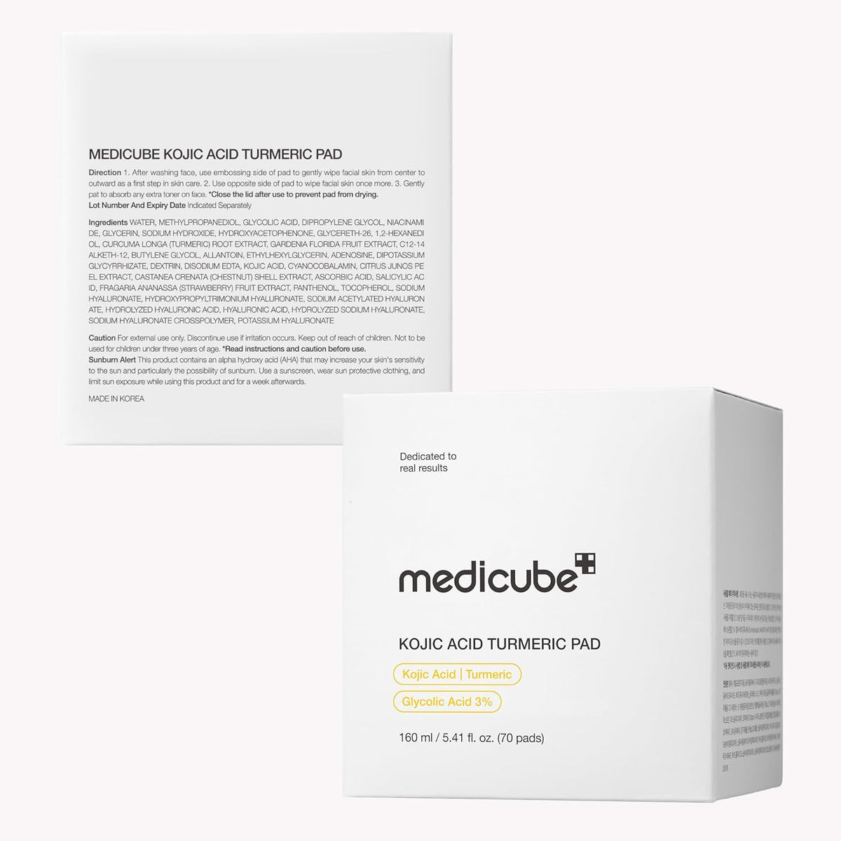 Kojic Acid Turmeric Toner Pad