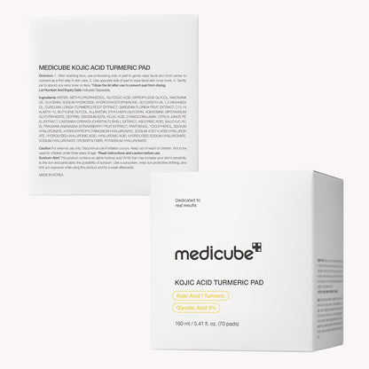 Kojic Acid Turmeric Toner Pad