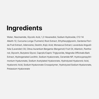 Kojic Acid Turmeric Toner